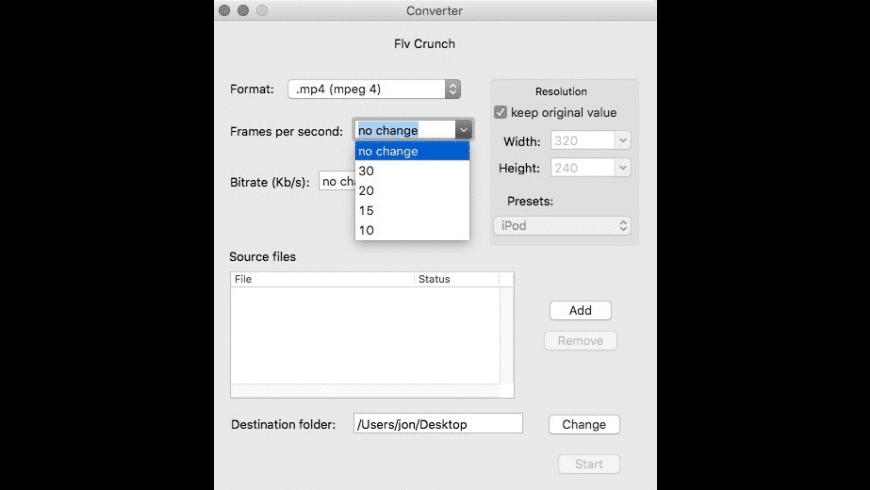Flv Crunch For Windows Flv Crunch For Windows