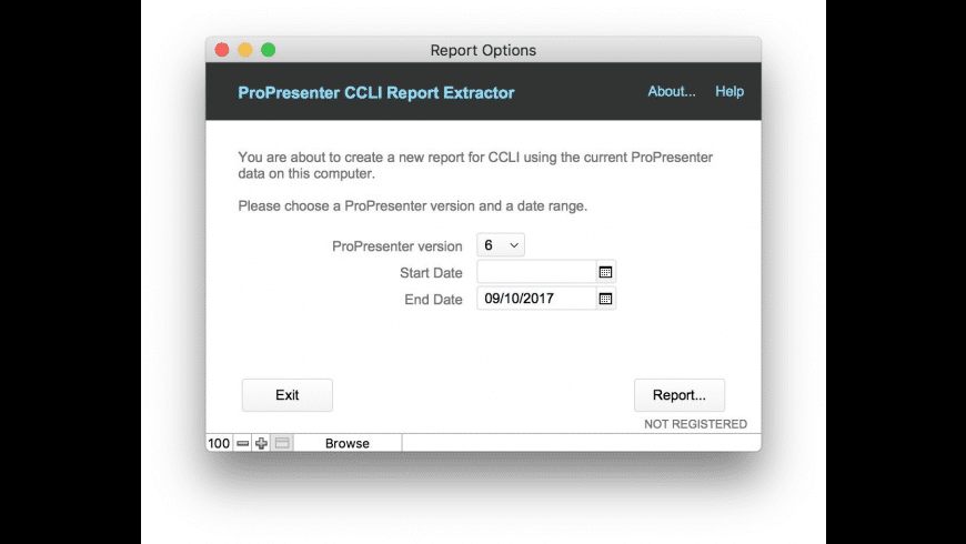 ProPresenter Reporter for Mac - review, screenshots