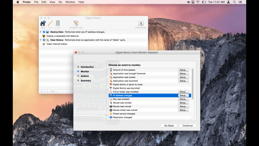 Digital Sentry for Mac - review, screenshots