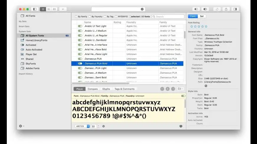 Font Font