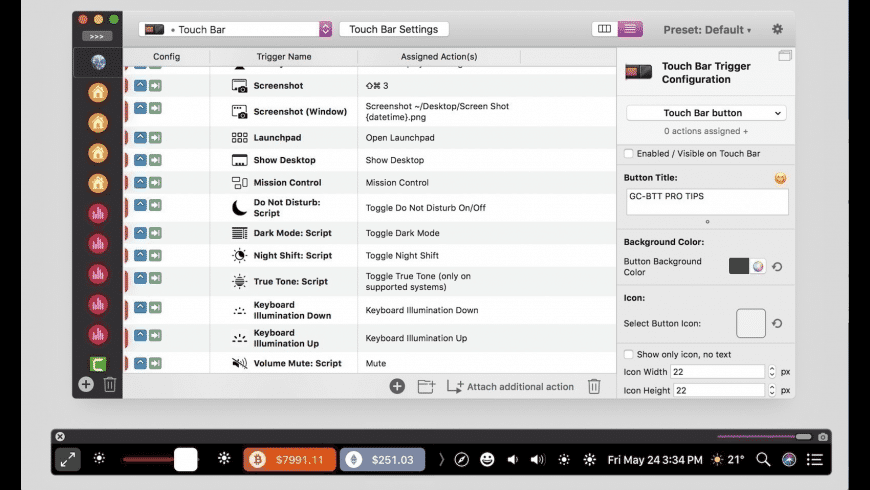 BetterTouchTool BetterTouchTool