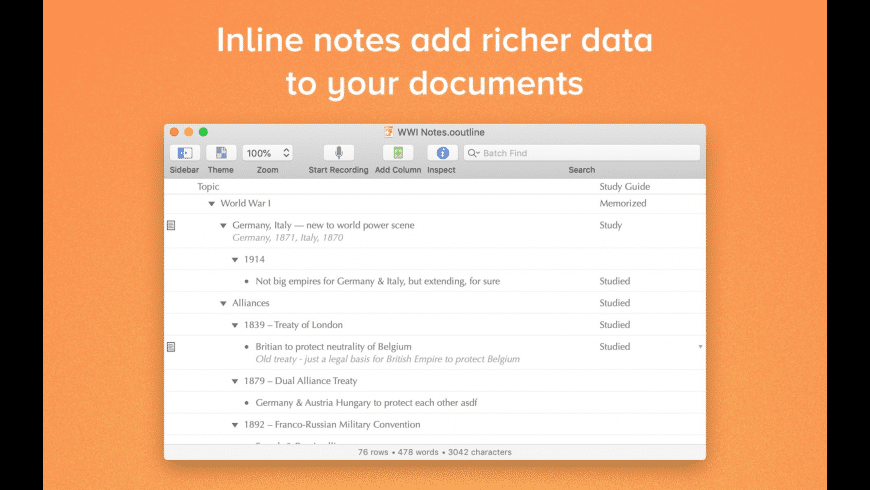 OmniGroup OmniOutliner Professional 3 price