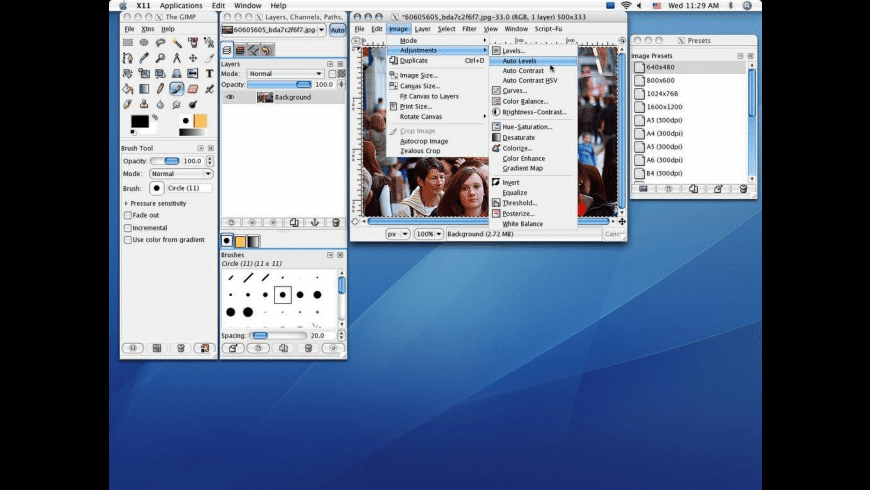 GIMPshop for Mac - review, screenshots