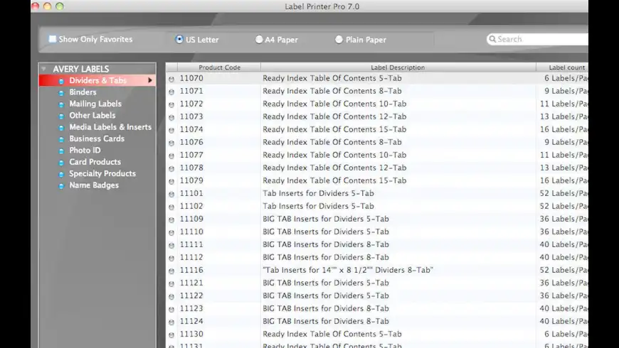 label printer for mac