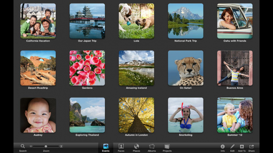 iPhoto for Mac - review, screenshots