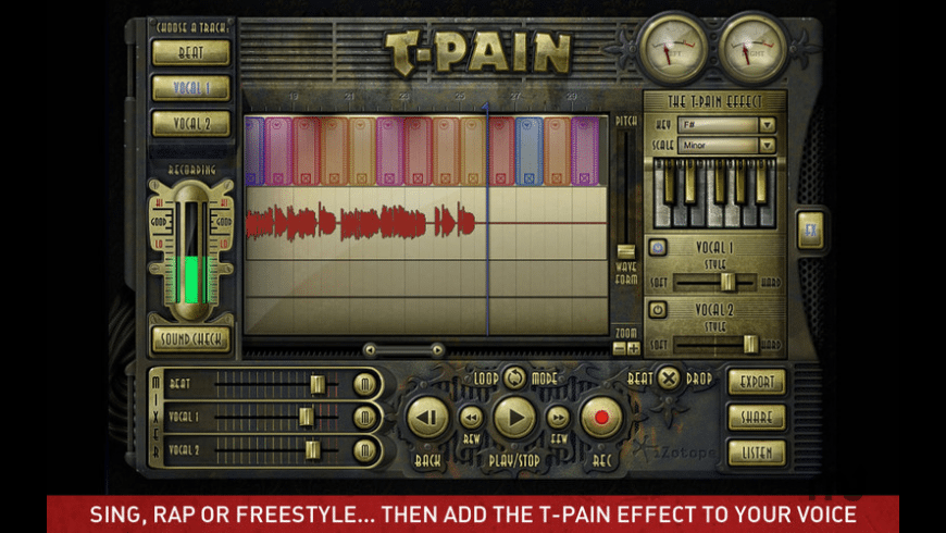 The T-Pain Engine for Mac - review, screenshots