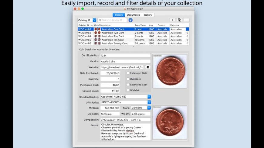 Best coin inventory software for mac pro Best coin inventory software for mac pro