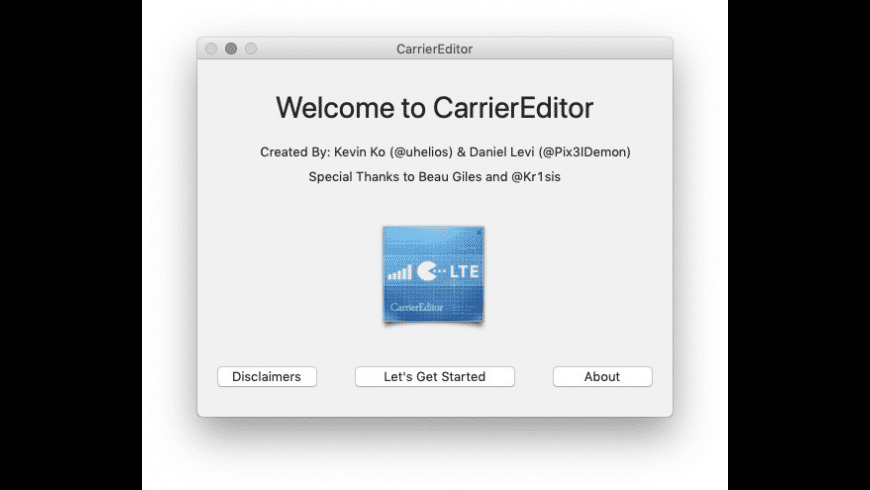 Carriereditor mac Carriereditor mac
