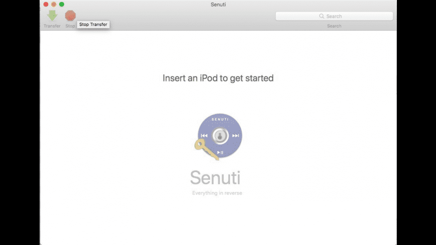 Senuti for Mac - review, screenshots