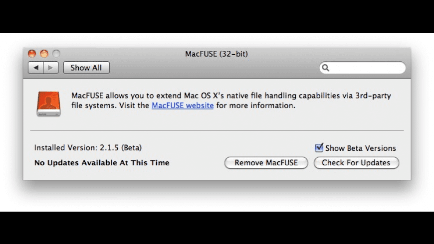Download MacFUSE | MacUpdate