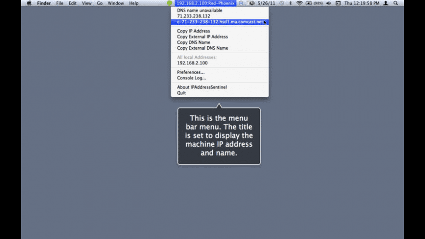 IPAddressSentinel IPAddressSentinel