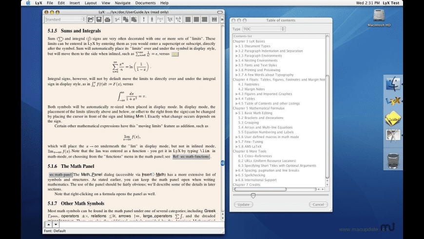 Download LyX For Mac MacUpdate
