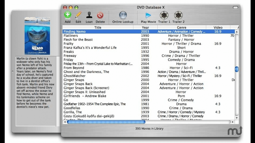 Dvd Database X For Mac Free Download Review Latest Version