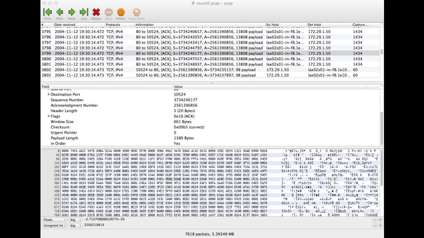 Packet Peeper for Mac - review, screenshots