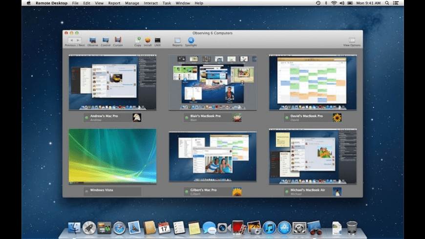Apple remote outlet desktop