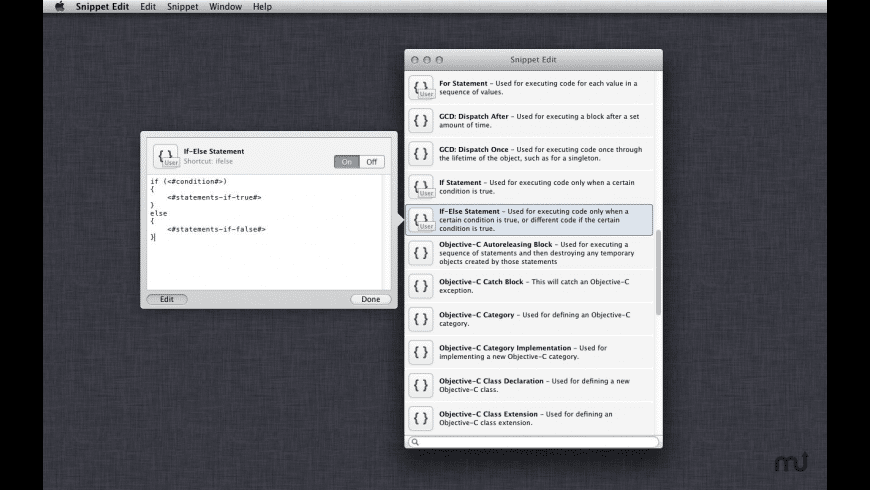 Snippet Edit for Mac - review, screenshots