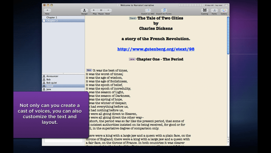 Text narrator Text narrator