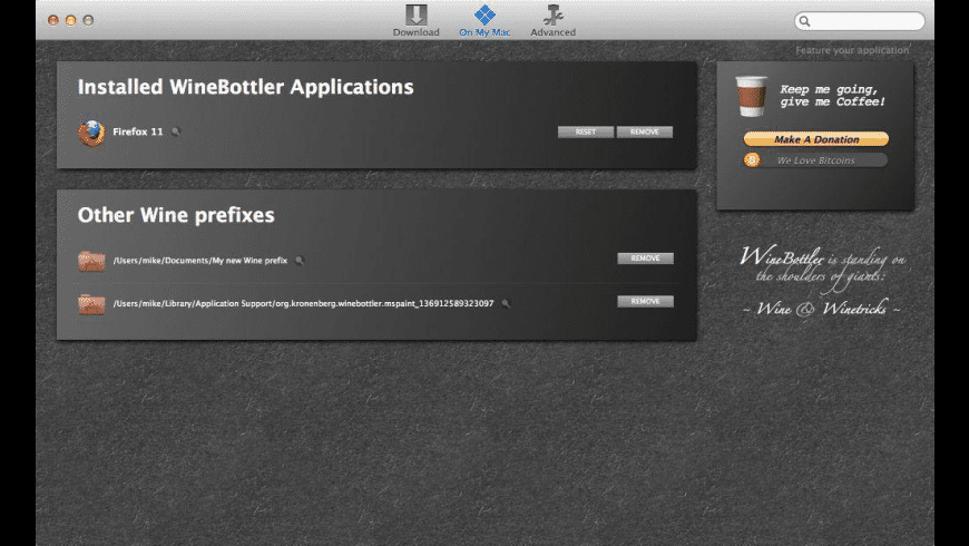 Winebottler For Mac Free Download Review Latest Version