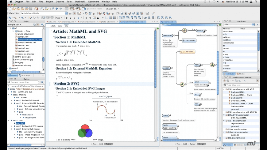 Oxygen XML Editor for Mac - review, screenshots