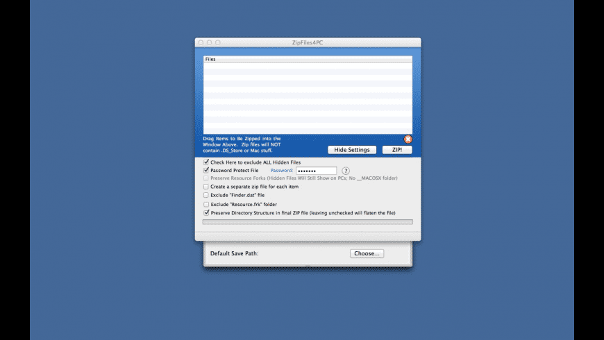 Zip Mac Files For PC for Mac - review, screenshots