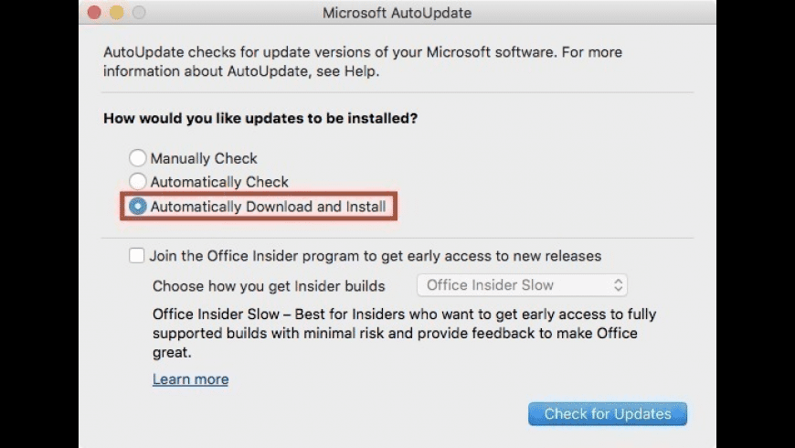 Microsoft Autoupdate Office For Mac Microsoft Autoupdate Office For Mac