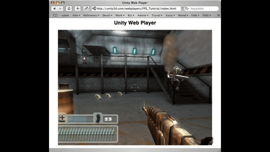 Unity Web Player for Mac - review, screenshots