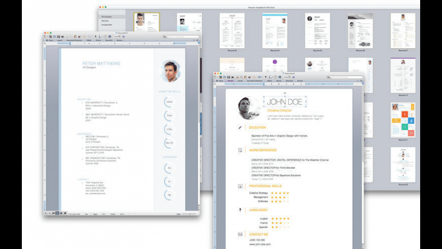Resume Amp Cv Expert For Mac Free Download Review Latest