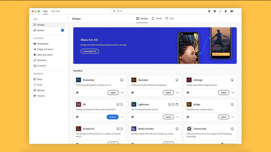 Adobe Creative Cloud For Mac Free Download Review Latest Version
