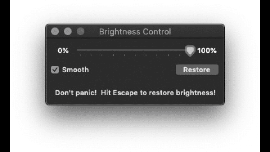 Brightness Control for Mac - review, screenshots