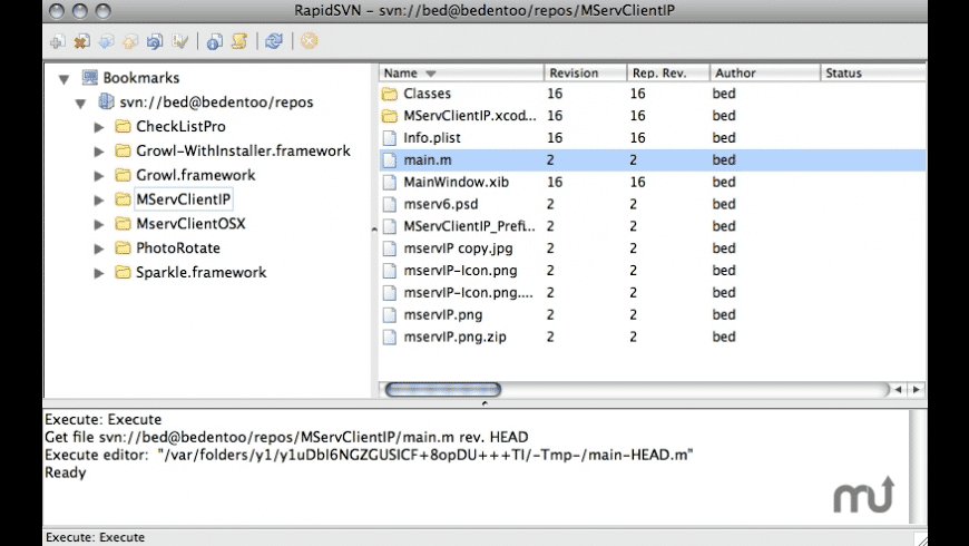 RapidSVN for Mac - review, screenshots