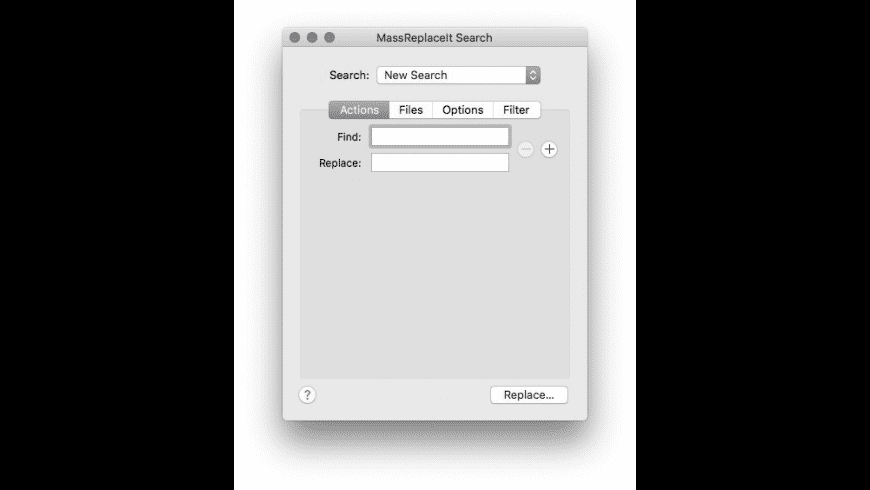 MassReplaceIt for Mac - review, screenshots