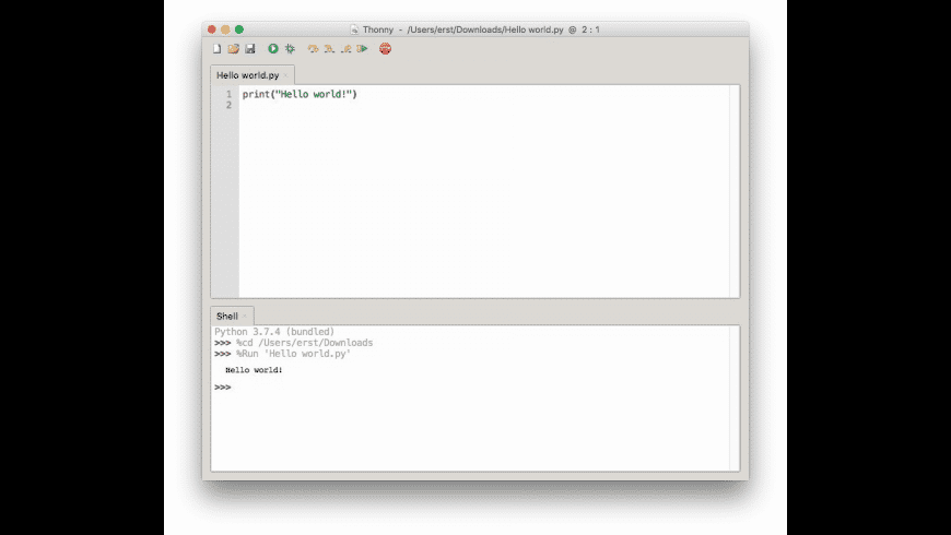 Os x python ide Os x python ide