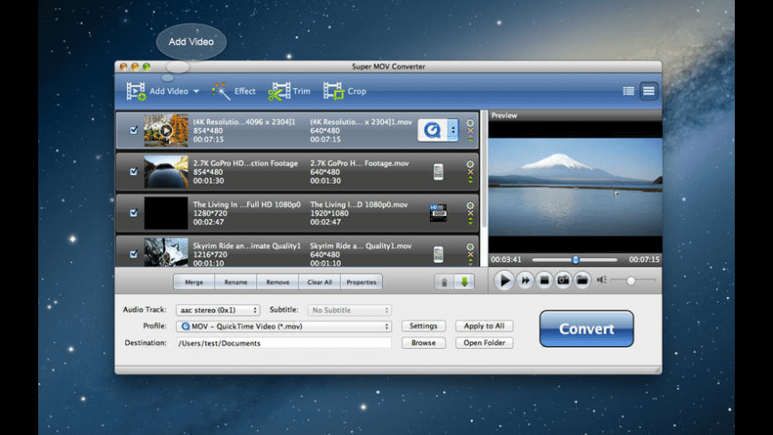 Any Mp4 Mov Converter For Mac Free Download Review Latest Version