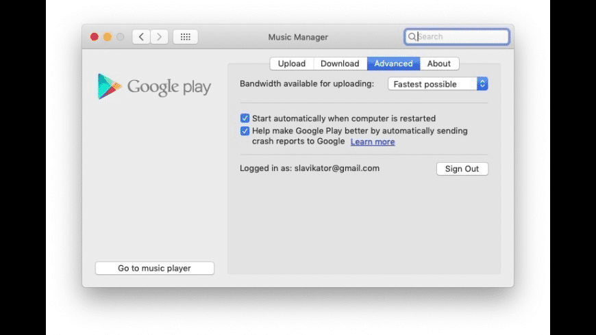 google music manager for mac free