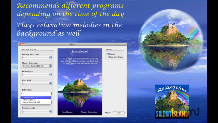 Relax for Mac - review, screenshots