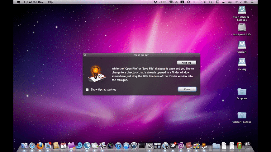 Tip of the Day for Mac - review, screenshots