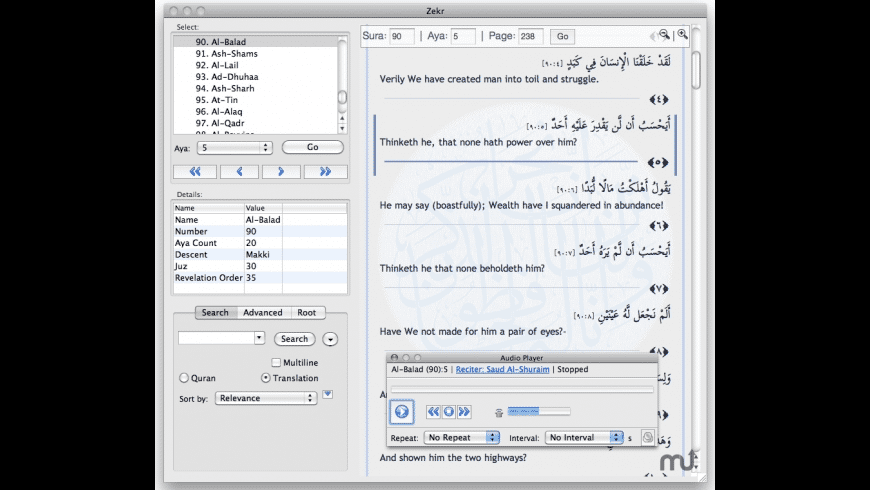 Free quran download for mac os Free quran download for mac os