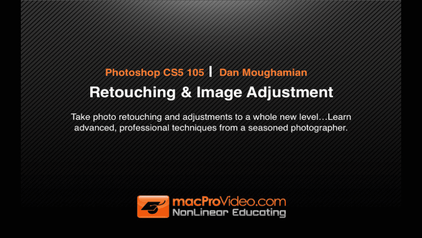 Photoshop CS5 Retouching & Image Adjustment for Mac - review, screenshots