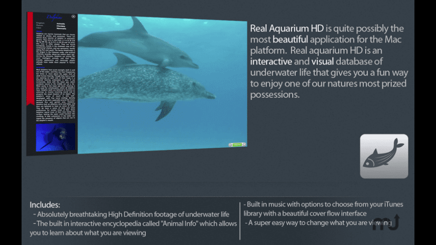 Real Aquarium HD for Mac - review, screenshots