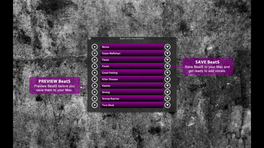 BeatS (Afro-Pop/Kwaito Edition) for Mac - review, screenshots