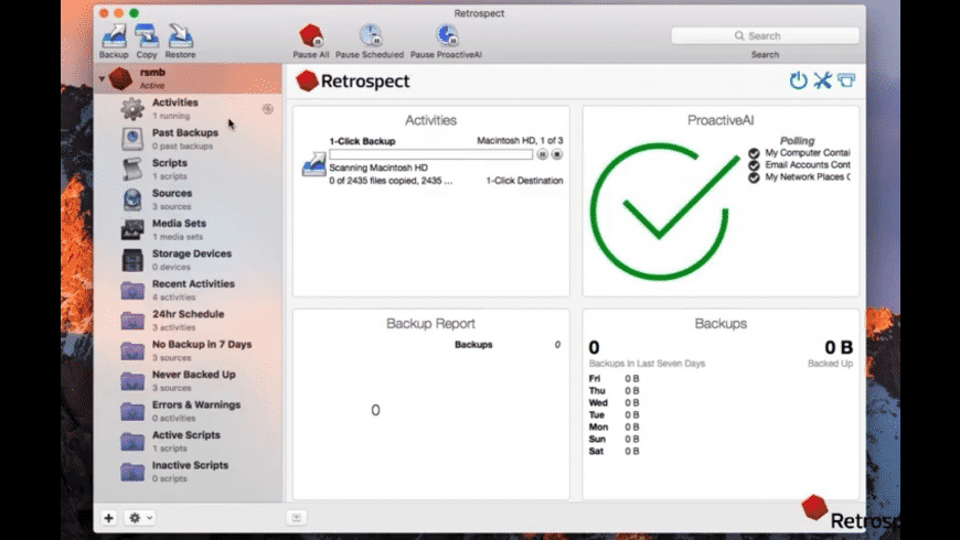 Retrospect View Retrospect