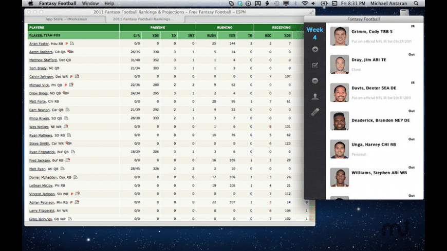 Espn Fantasy Football App For Mac Espn Fantasy Football App For Mac