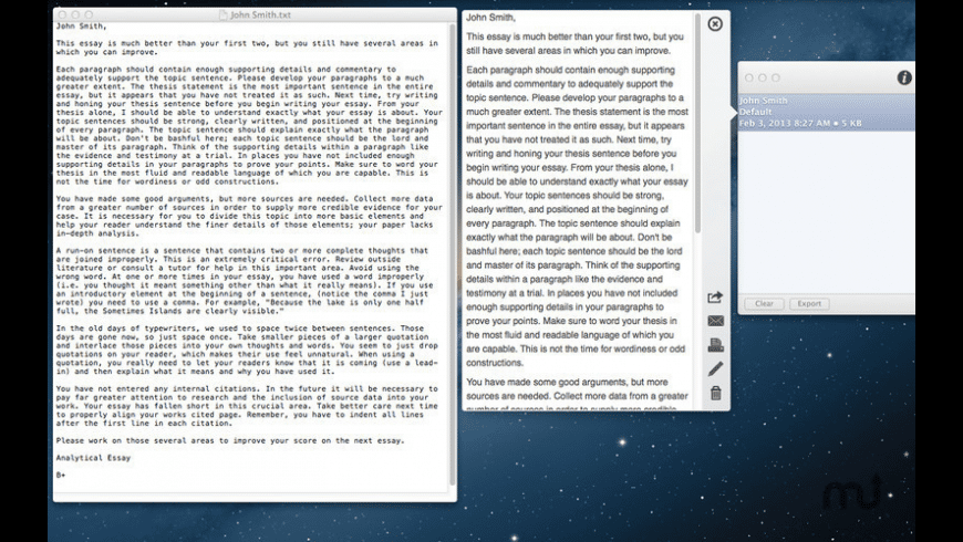 Dissertation editing program for mac