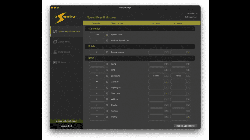 Leftsuper Key Download LrSuperKeys for Mac | MacUpdate