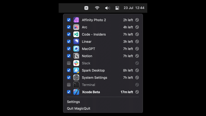 Magic Quir Download MagicQuit for Mac | MacUpdate
