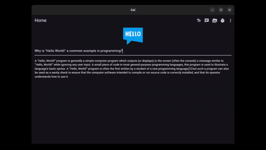 Gai for Mac - review, screenshots