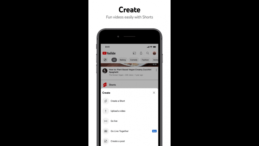 YouTube iOS for iPhone - review, screenshots