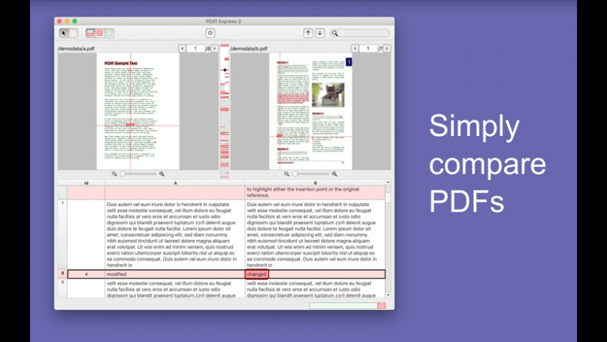 PDiff Express for Mac - review, screenshots