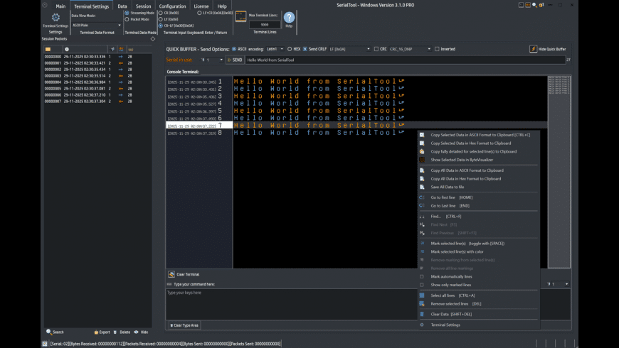 SerialTool for Mac - review, screenshots