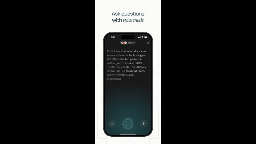 Perplexity iOS for iPhone - review, screenshots